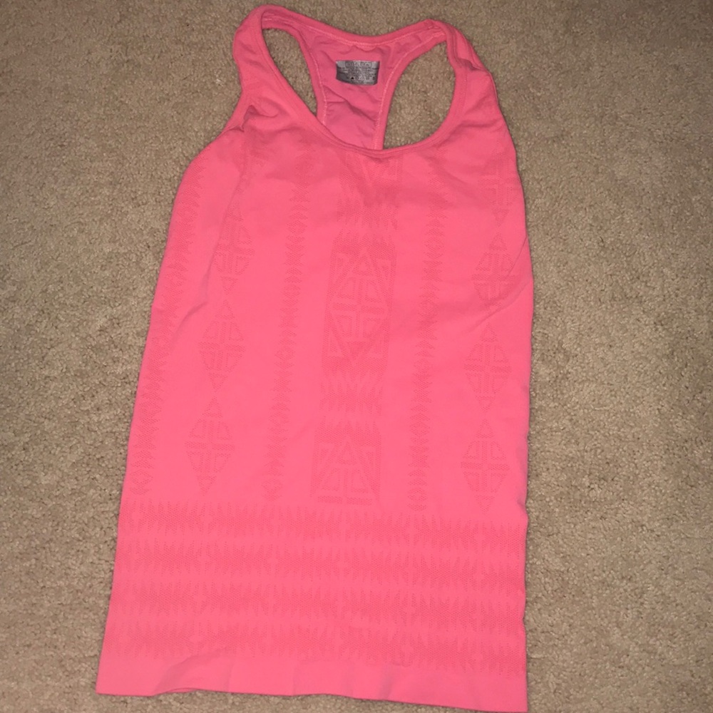 Athleta Tank Top Bright Coral Size S